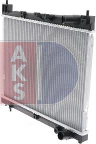 AKS Dasis 210029N - Radiator, engine cooling autospares.lv