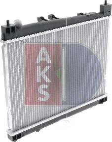 AKS Dasis 210029N - Radiator, engine cooling autospares.lv