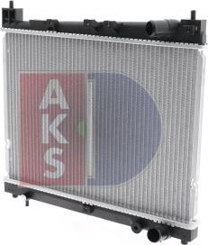 AKS Dasis 210029N - Radiator, engine cooling autospares.lv