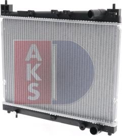 AKS Dasis 210029N - Radiator, engine cooling autospares.lv