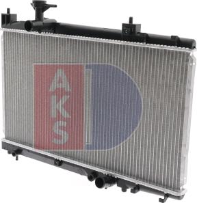 AKS Dasis 210113N - Radiator, engine cooling autospares.lv