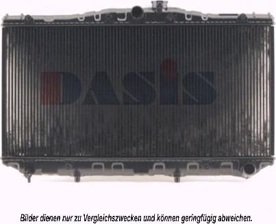 AKS Dasis 210130N - Radiator, engine cooling autospares.lv