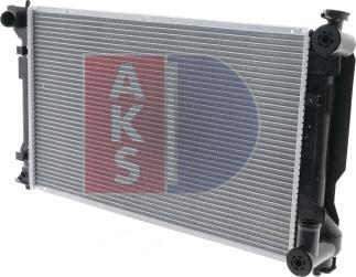 AKS Dasis 210122N - Radiator, engine cooling autospares.lv