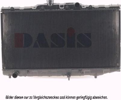 AKS Dasis 210170N - Radiator, engine cooling autospares.lv