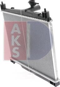 AKS Dasis 210201N - Radiator, engine cooling autospares.lv