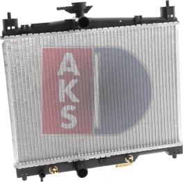 AKS Dasis 210201N - Radiator, engine cooling autospares.lv