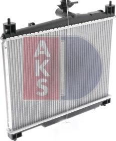 AKS Dasis 210201N - Radiator, engine cooling autospares.lv