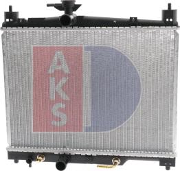 AKS Dasis 210201N - Radiator, engine cooling autospares.lv