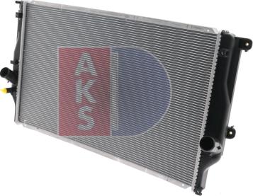 AKS Dasis 210213N - Radiator, engine cooling autospares.lv