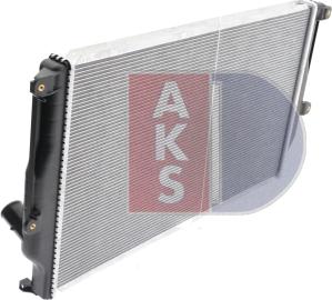 AKS Dasis 210213N - Radiator, engine cooling autospares.lv