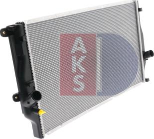 AKS Dasis 210213N - Radiator, engine cooling autospares.lv