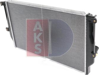 AKS Dasis 210213N - Radiator, engine cooling autospares.lv