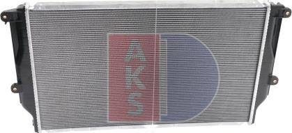 AKS Dasis 210213N - Radiator, engine cooling autospares.lv