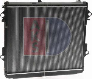 AKS Dasis 210221N - Radiator, engine cooling autospares.lv