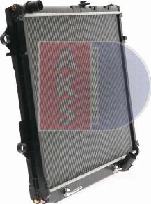 AKS Dasis 210221N - Radiator, engine cooling autospares.lv