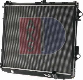 AKS Dasis 210221N - Radiator, engine cooling autospares.lv