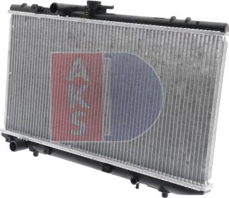 AKS Dasis 211610N - Radiator, engine cooling autospares.lv