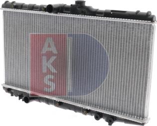 AKS Dasis 211010N - Radiator, engine cooling autospares.lv