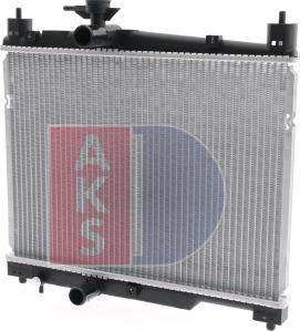 AKS Dasis 211700N - Radiator, engine cooling autospares.lv