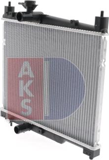 AKS Dasis 211700N - Radiator, engine cooling autospares.lv