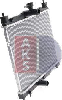 AKS Dasis 211700N - Radiator, engine cooling autospares.lv