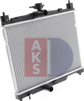 AKS Dasis 211700N - Radiator, engine cooling autospares.lv