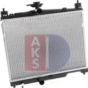 AKS Dasis 211700N - Radiator, engine cooling autospares.lv