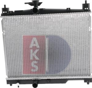 AKS Dasis 211700N - Radiator, engine cooling autospares.lv