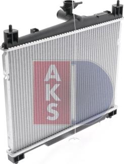 AKS Dasis 211700N - Radiator, engine cooling autospares.lv