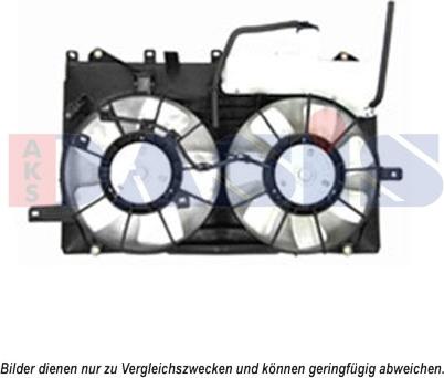 AKS Dasis 218084N - Fan, radiator autospares.lv