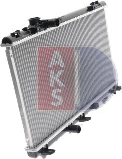 AKS Dasis 213450N - Radiator, engine cooling autospares.lv