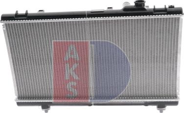 AKS Dasis 213450N - Radiator, engine cooling autospares.lv