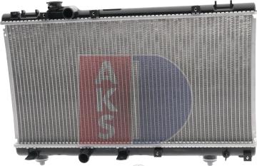 AKS Dasis 213450N - Radiator, engine cooling autospares.lv