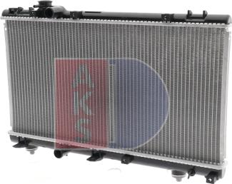 AKS Dasis 213450N - Radiator, engine cooling autospares.lv