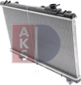 AKS Dasis 213450N - Radiator, engine cooling autospares.lv