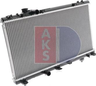 AKS Dasis 213450N - Radiator, engine cooling autospares.lv