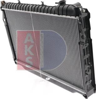 AKS Dasis 213830N - Radiator, engine cooling autospares.lv