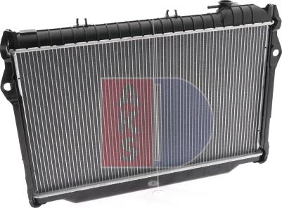 AKS Dasis 213830N - Radiator, engine cooling autospares.lv