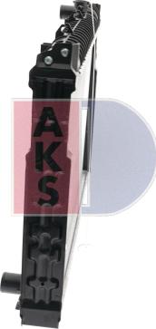 AKS Dasis 213830N - Radiator, engine cooling autospares.lv