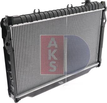 AKS Dasis 213830N - Radiator, engine cooling autospares.lv