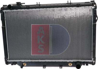 AKS Dasis 213830N - Radiator, engine cooling autospares.lv