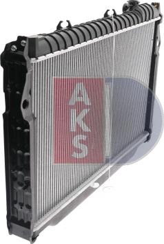 AKS Dasis 213830N - Radiator, engine cooling autospares.lv