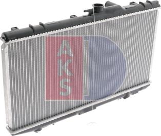 AKS Dasis 213230N - Radiator, engine cooling autospares.lv