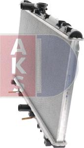 AKS Dasis 213230N - Radiator, engine cooling autospares.lv