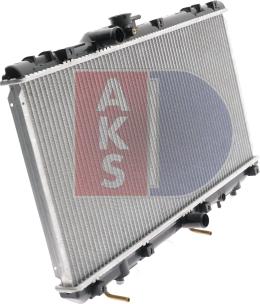 AKS Dasis 213230N - Radiator, engine cooling autospares.lv