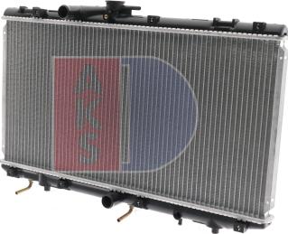 AKS Dasis 213230N - Radiator, engine cooling autospares.lv