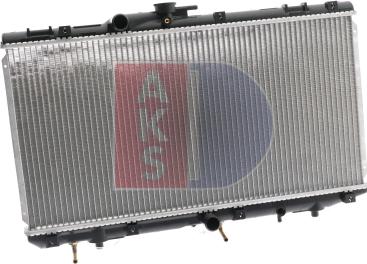 AKS Dasis 213230N - Radiator, engine cooling autospares.lv