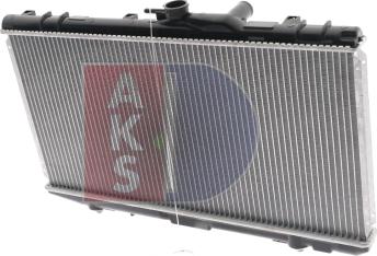 AKS Dasis 213230N - Radiator, engine cooling autospares.lv