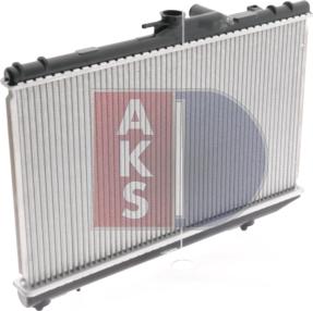 AKS Dasis 213750N - Radiator, engine cooling autospares.lv