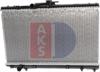 AKS Dasis 213750N - Radiator, engine cooling autospares.lv